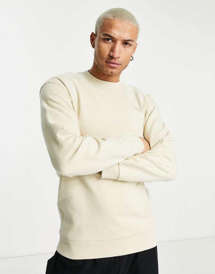 The North Face Oversized Sweatshirt In Beige-neutral
