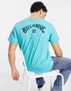 Billabong Arch Wave T-shirt In Dark Green