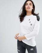 G-star Sepeke Sports Long Sleeved Tee - White