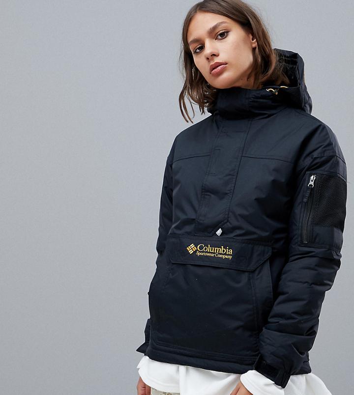 Columbia Challenger Pullover In Black - Black