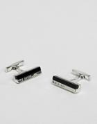 Ted Baker Walla Stone Bar Cufflinks In Black - Black