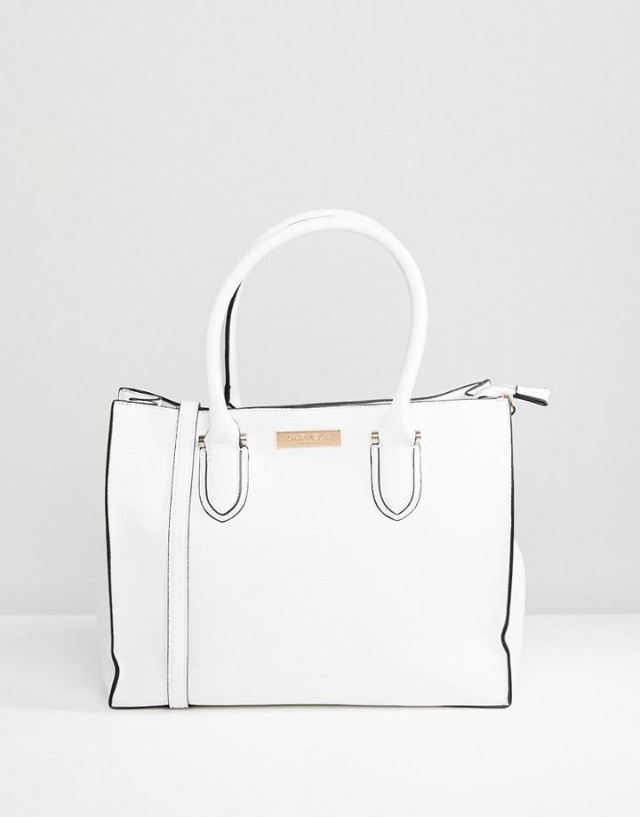Carvela Structured Robyn Tote Bag - White