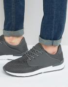 Brave Soul Breckham Sneakers In Gray - Gray