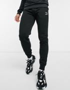 Puma Classics Logo Sweatpants In Black