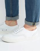 Fred Perry Barson Brogue Leather Sneakers - White