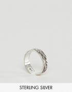 Regal Rose Sterling Silver Brea Ring - Silver