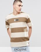 Don't Ask My Plan Striped T-shirt - Green