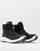 The North Face Nuptse Ii Boots In Black