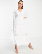 Nobody's Child Mimi Dress In White