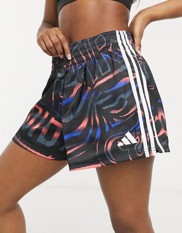 Adidas Sportswear Shorts In Black-grey