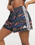 Adidas Sportswear Shorts In Black-grey