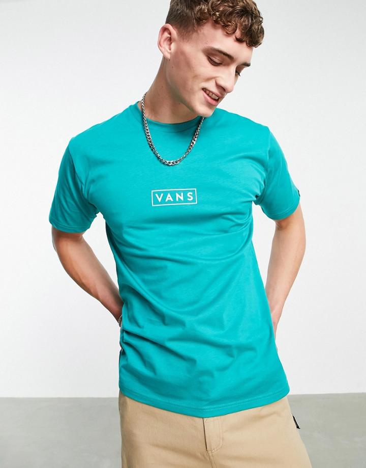 Vans Classic Easy Box T-shirt In Green