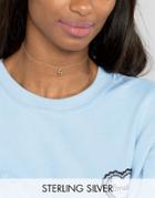 Asos Gold Plated Heart Locket Choker Necklace - Gold