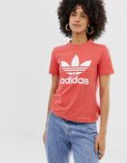 Adidas Originals Trefoil T-shirt - Red