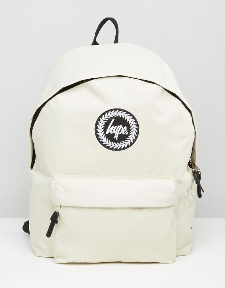 Hype Backpack In Sand - Beige