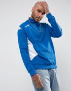 Kappa Foligno Training Sport Half Zip Sweatshirt - Blue