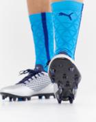 Puma Soccer Future 2.4 Firm Ground Boots In Silver - Silver