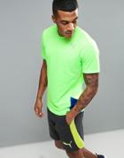 Puma Pe Running Short Sleeved T-shirt In Green 51268946 - Green