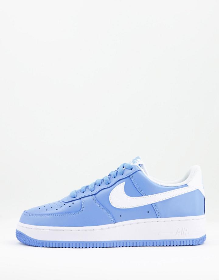 Nike Air Force 1 '07 Sneakers In University Blue-blues