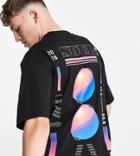 Collusion T-shirt With Soul Print In Black