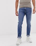 Weekday Friday Skinny Jeans In Blue - Blue
