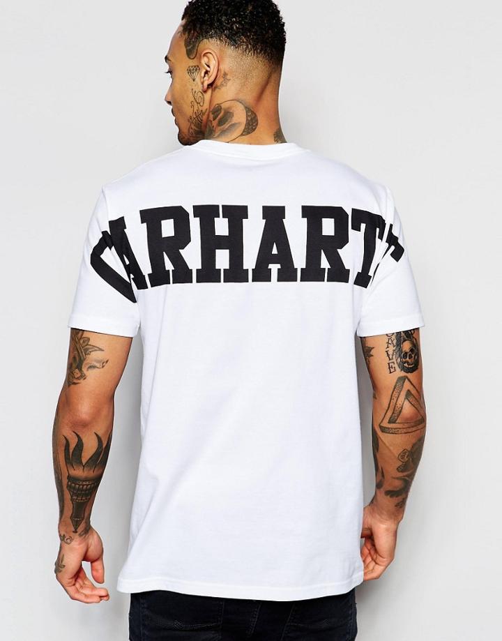Carhartt Wip Tony T-shirt With Back Print