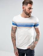 Wrangler Retro Stripe T-shirt - White