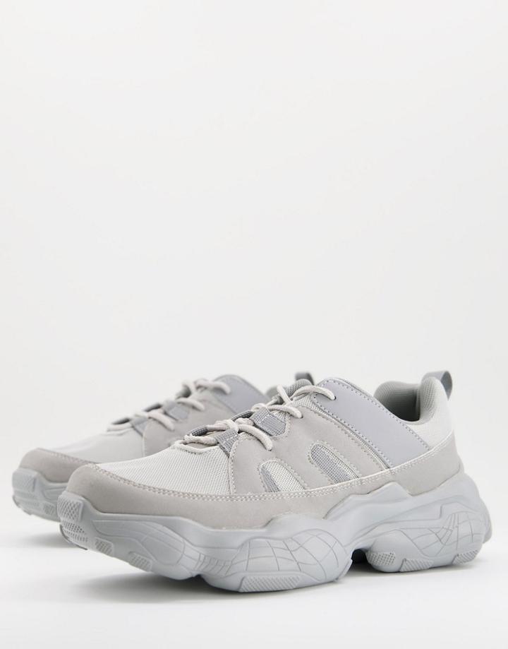 Public Desire Man Knight Sneakers In Gray