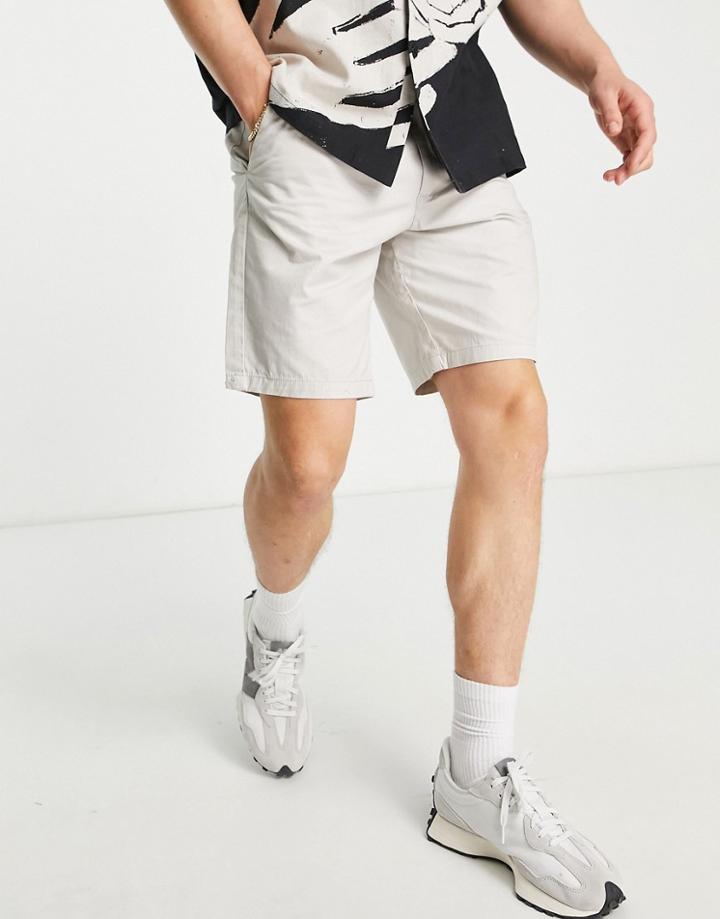 French Connection Chino Short In Gray