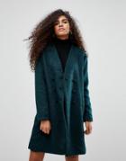 B.young Double Breasted Coat - Green