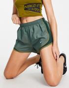 Nike Running Dri-fit Tempo Shorts In Green