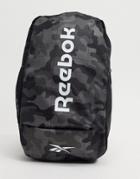 Reebok Training Backpack In Camo-green