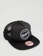 New Era 9fifty Snapback Cap Mesh Emblem - Black
