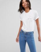 Hips & Hair Love You T-shirt - White