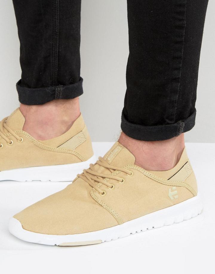 Etnies Scout Sneakers - Beige