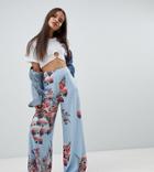 Milk It Vintage Wide Leg Pants-blue