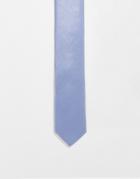 Devils Advocate Super Skinny Tie In Light Blue