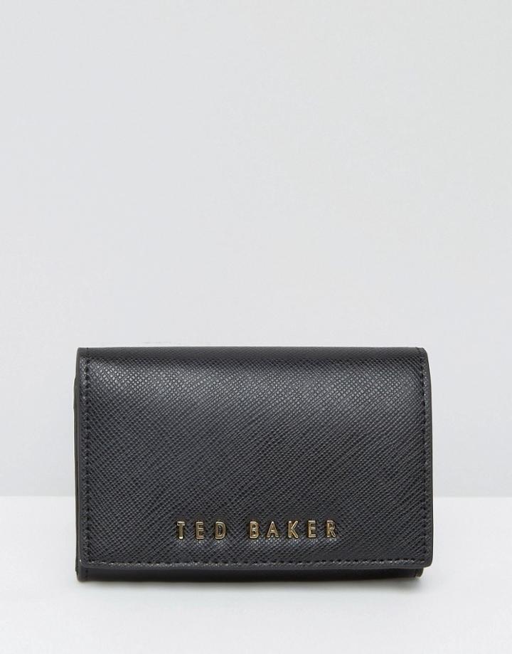 Ted Baker Mini Crosshatch Purse - Black