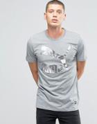 Puma Archive Metallic Logo T-shirt In Gray 57151338 - Gray