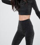 Rokoko Shimmer Legging Shorts Two-piece - Gray