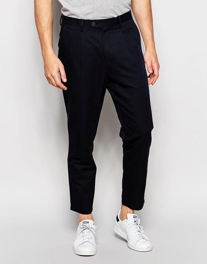 Minimum Cropped Pant - Navy