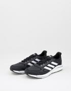 Adidas Running Supernova+ Sneakers In Black And White