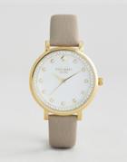 Kate Spade New York Gray Leather Monterey Watch - Gray
