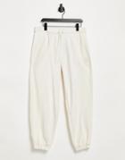 Puma Classic Relaxed Sweatpants In Cream-white