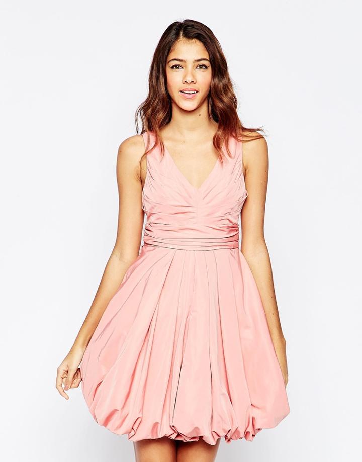 Studio 75 Darla Bubble Dress In Pink - Rose Dawn