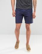 Penfield Chino Shorts In Navy - Navy