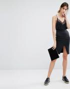Vero Moda High Waisted Pencil Skirt - Black