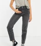 Reclaimed Vintage The '91 Mom Jeans In Washed Black-grey