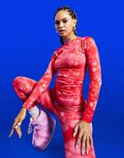 Asos 4505 Ski Base Layer Long Sleeve Top In Tie Dye-multi