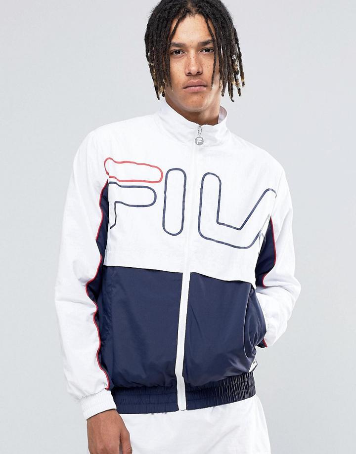 Fila Black Lightweight Jacket - White